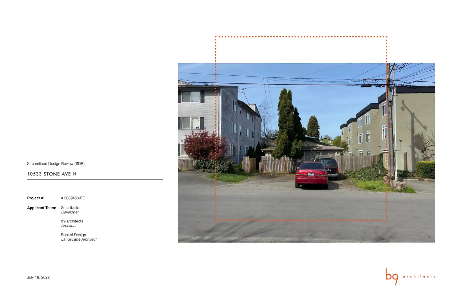 Design review proposal for 10533 Stone Ave N