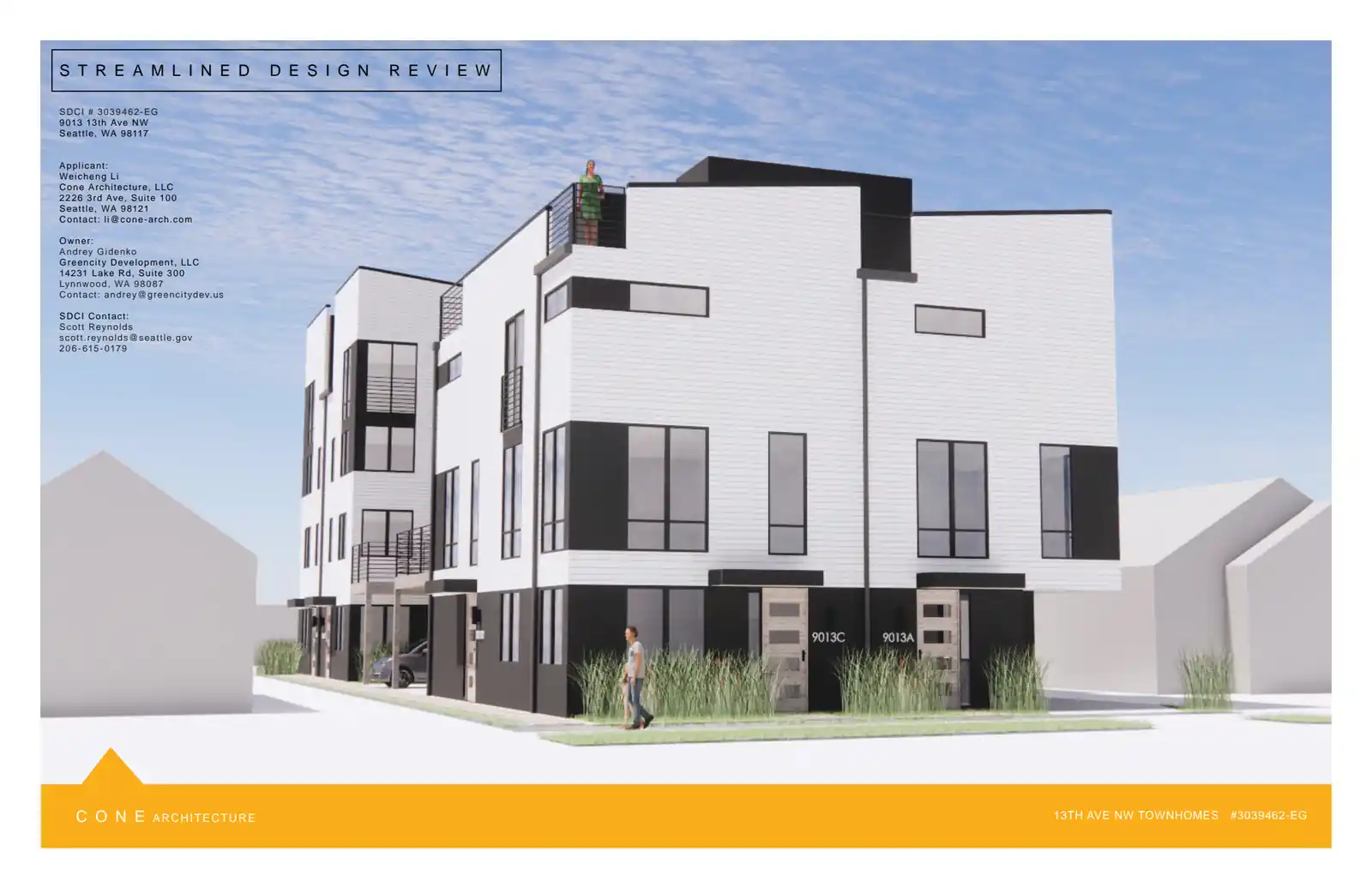 Design review proposal for 9013 13th Ave NW