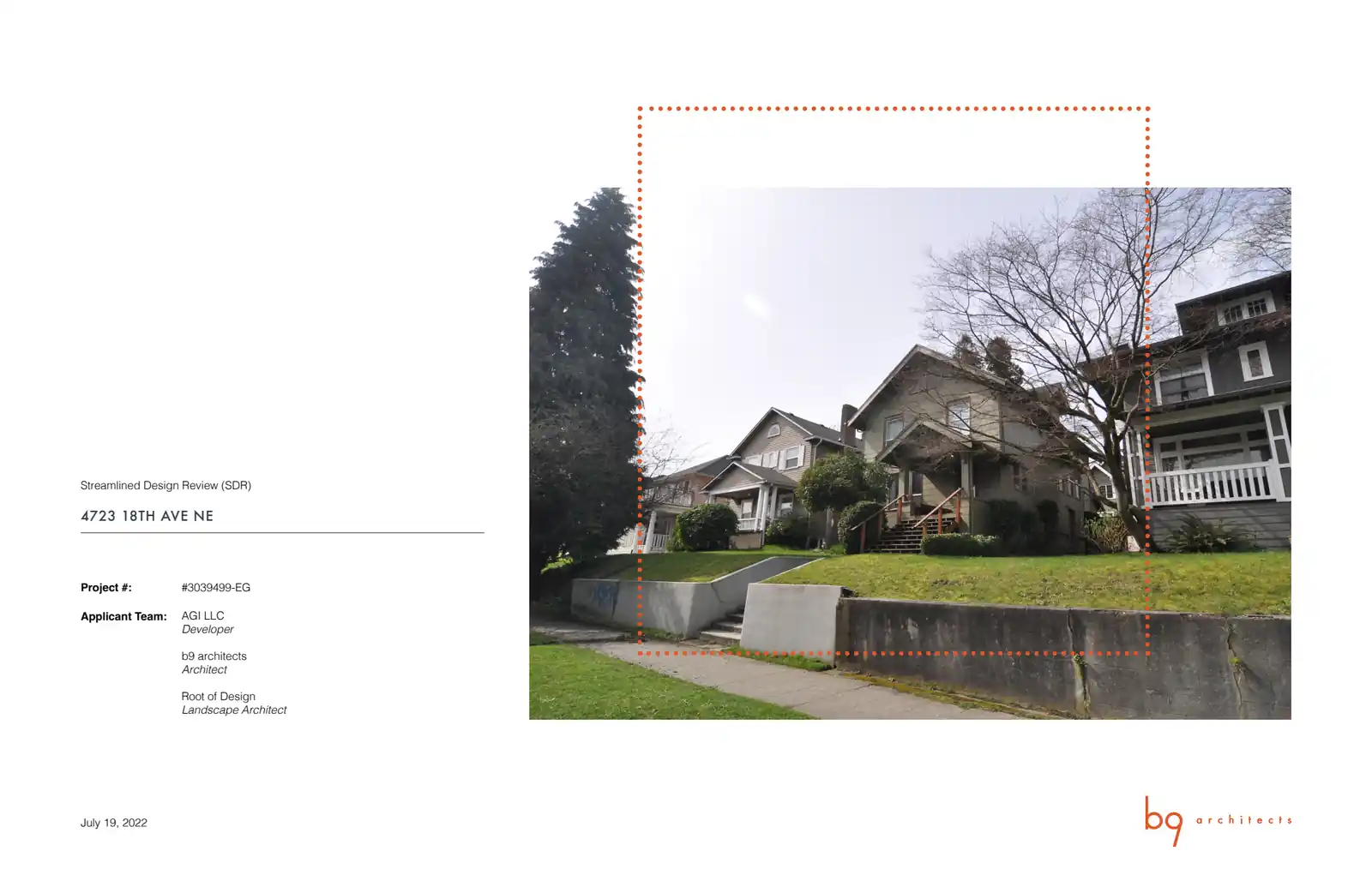 Design review proposal for 4723 18th Ave NE