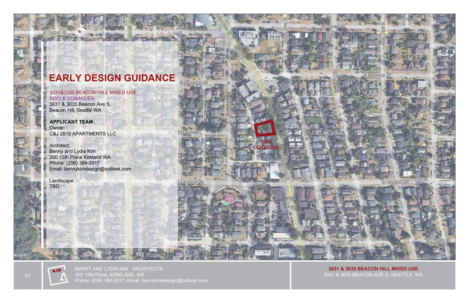 Design review proposal for 3031 Beacon Ave S