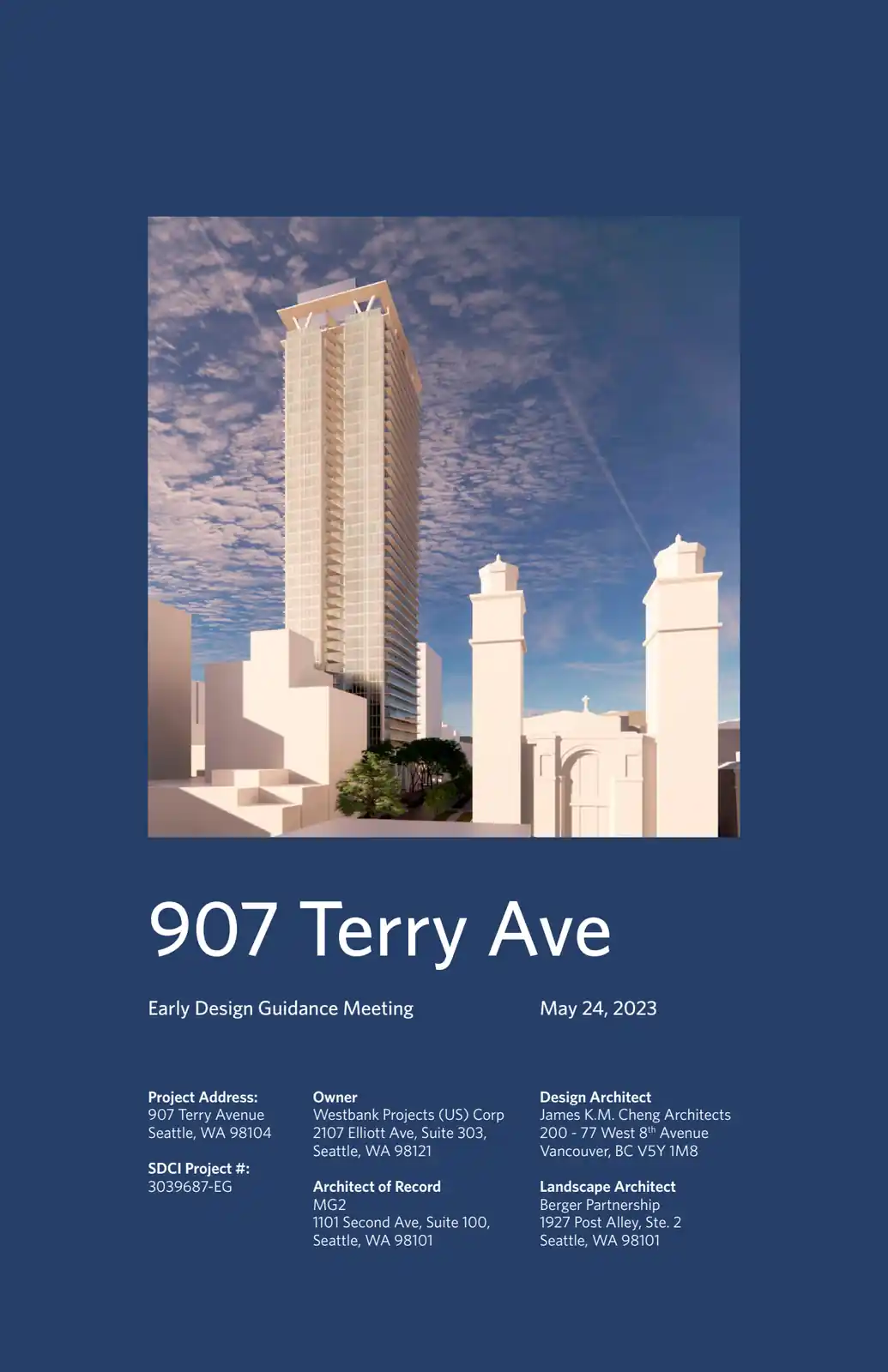 Design review proposal for 907 Terry Ave