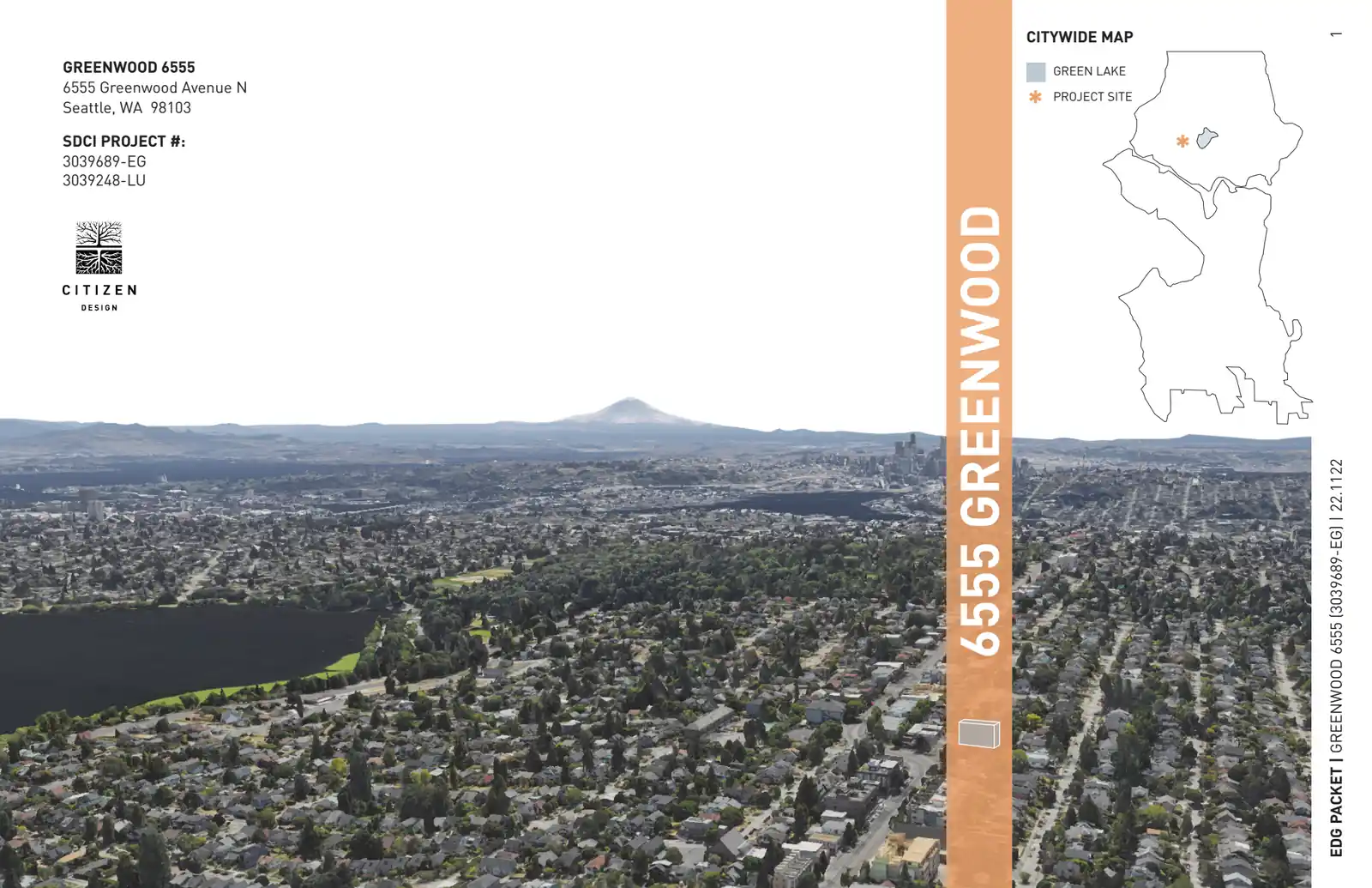 Design review proposal for 6555 Greenwood Ave N