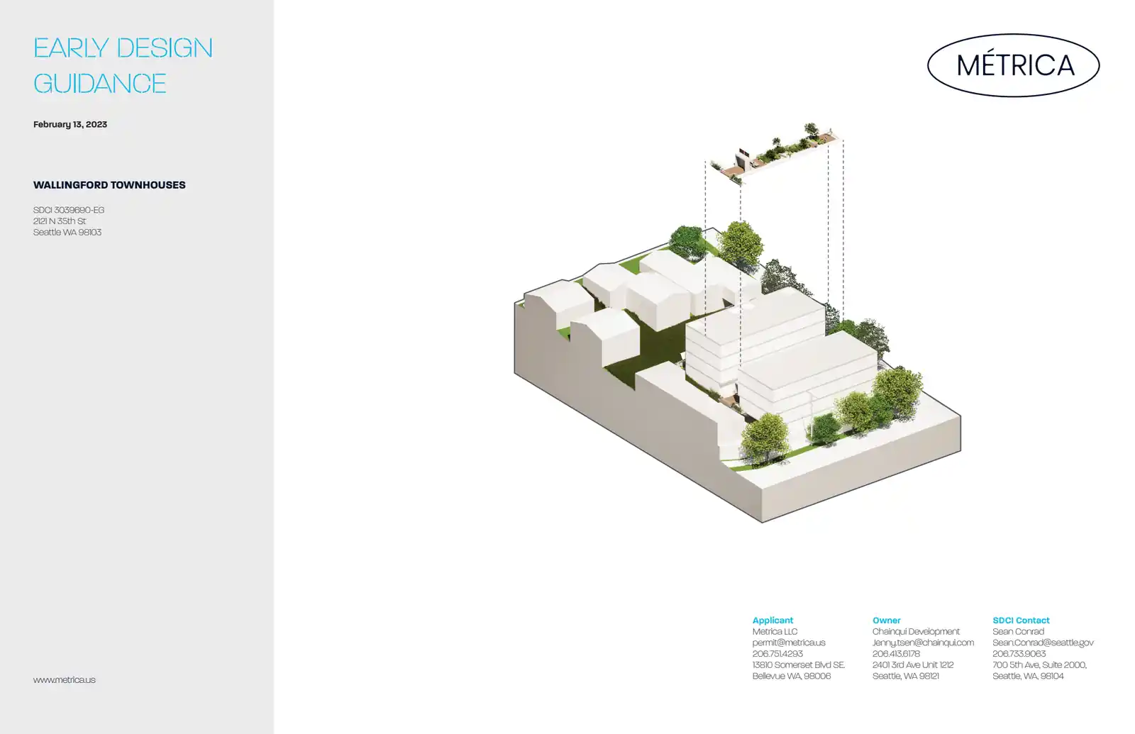 Design review proposal for 2121 N 35th St