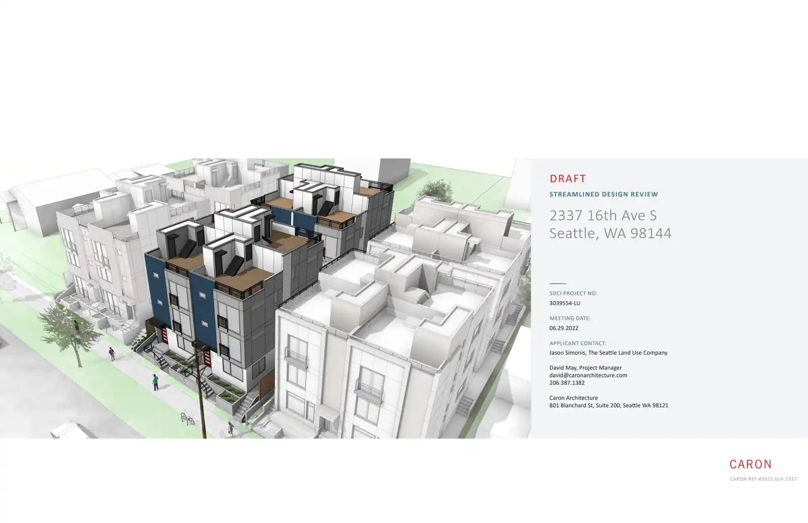 Design review proposal for 2337 16th Ave S