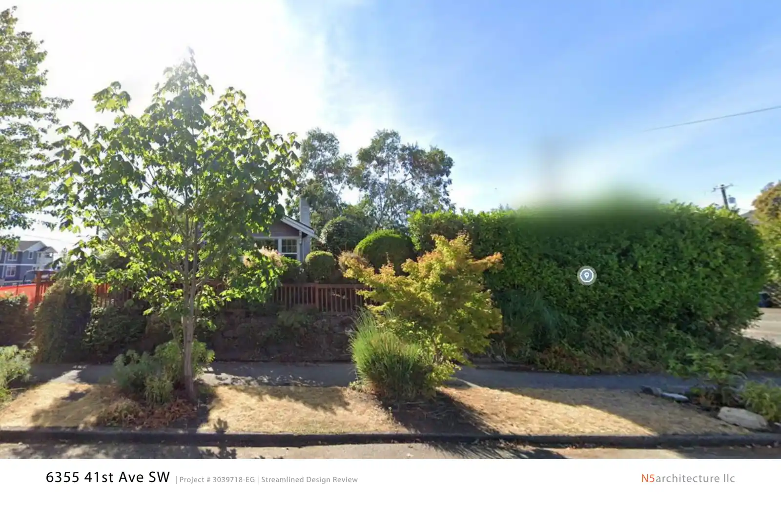 Design review proposal for 6355 41st Ave SW