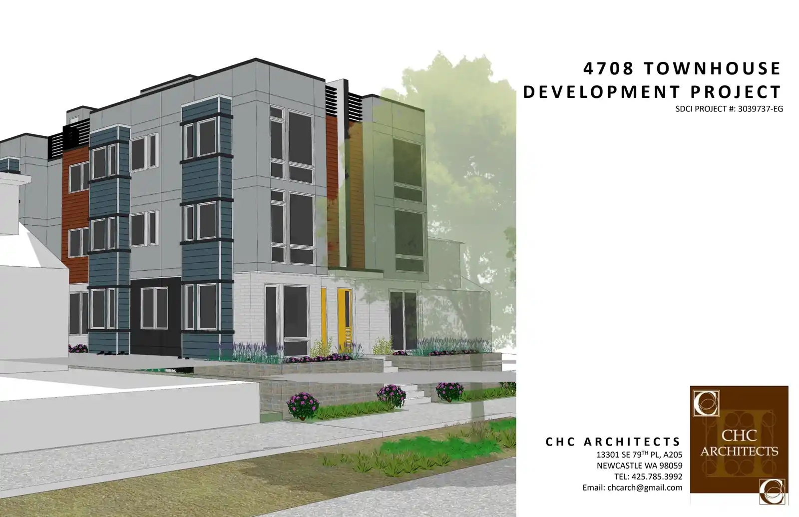 Design review proposal for 4708 8th Ave NE