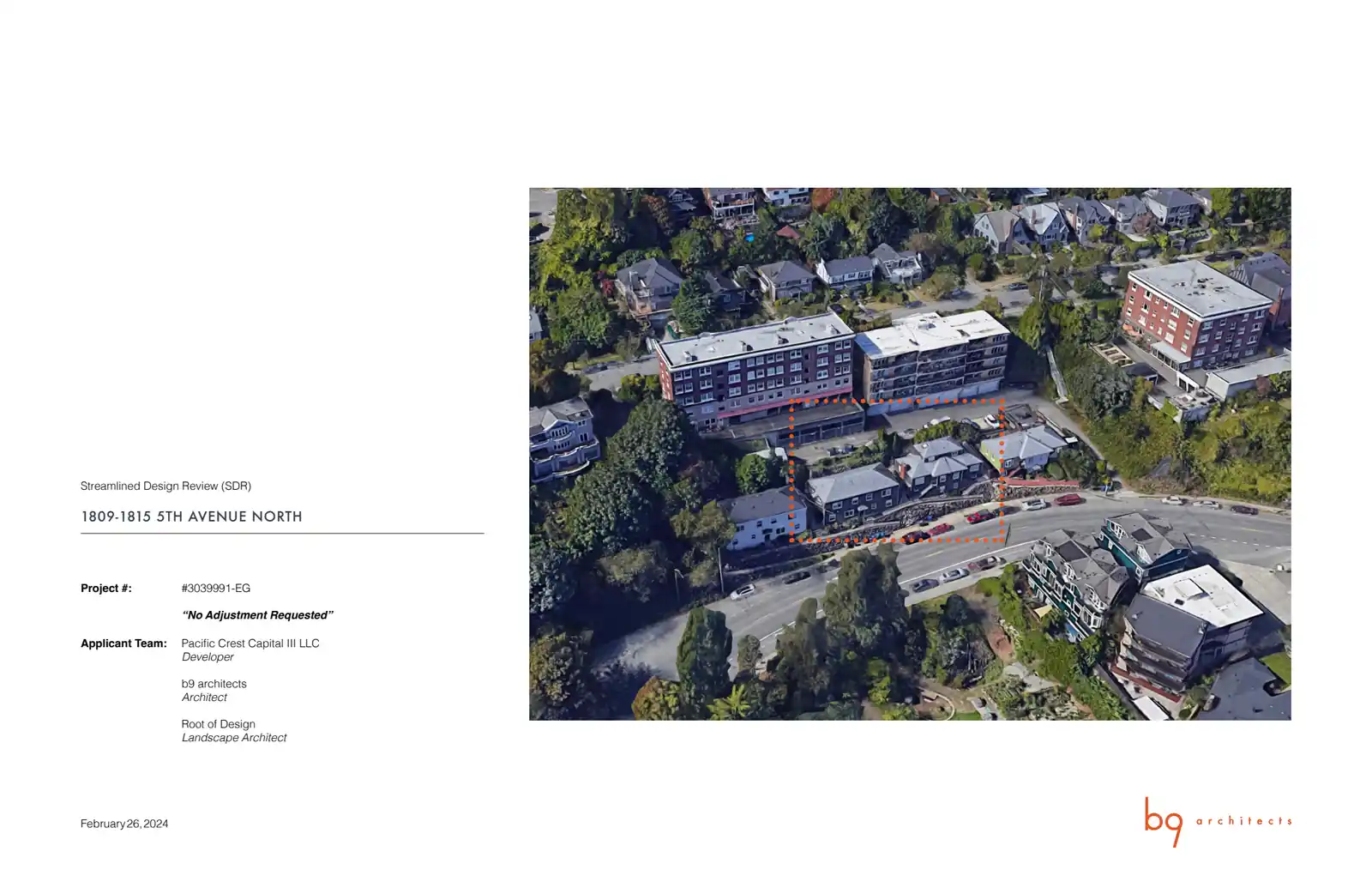 Design review proposal for 1809-1815 5th Ave N