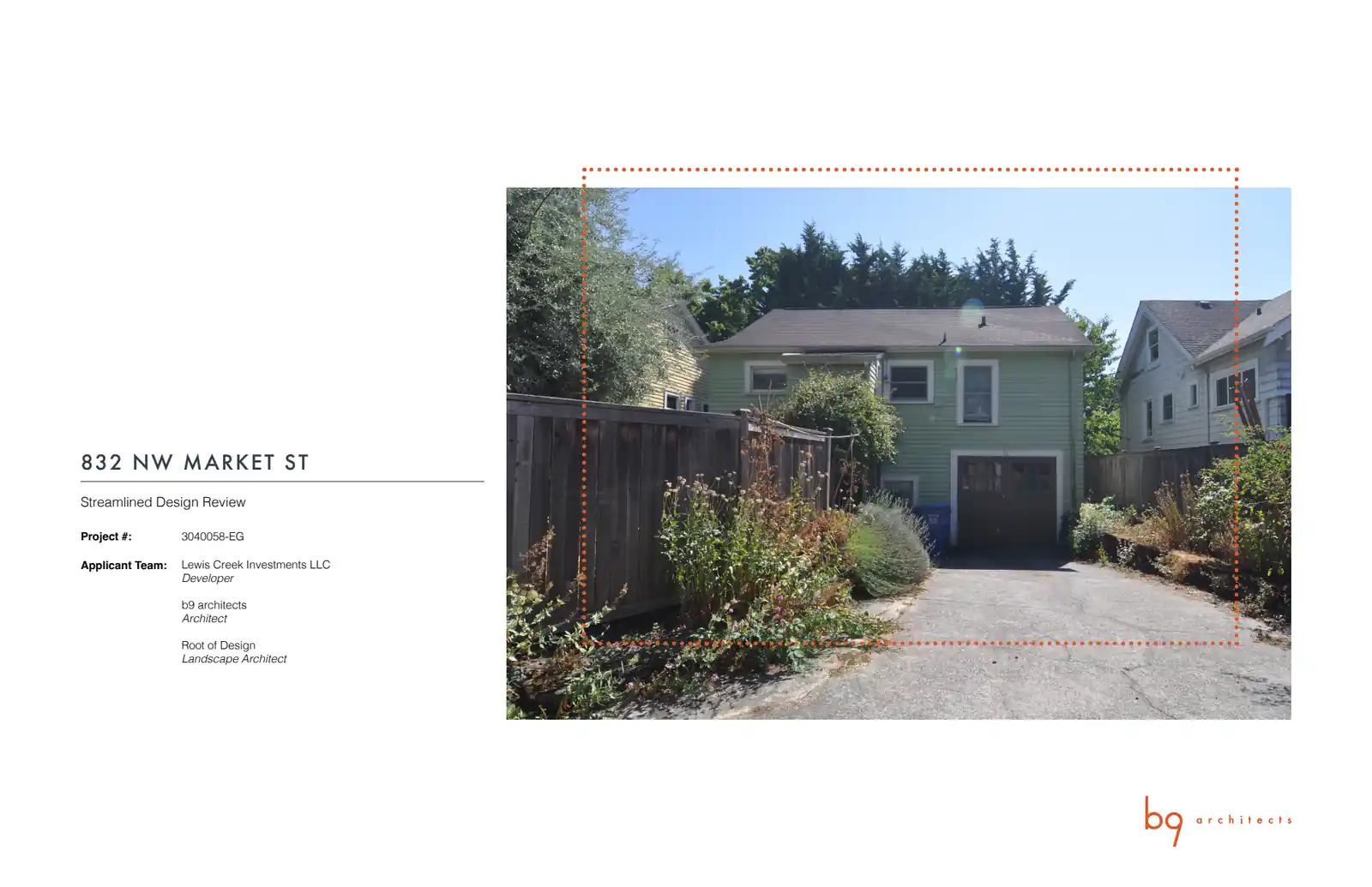 Design review proposal for 832 NW Market St