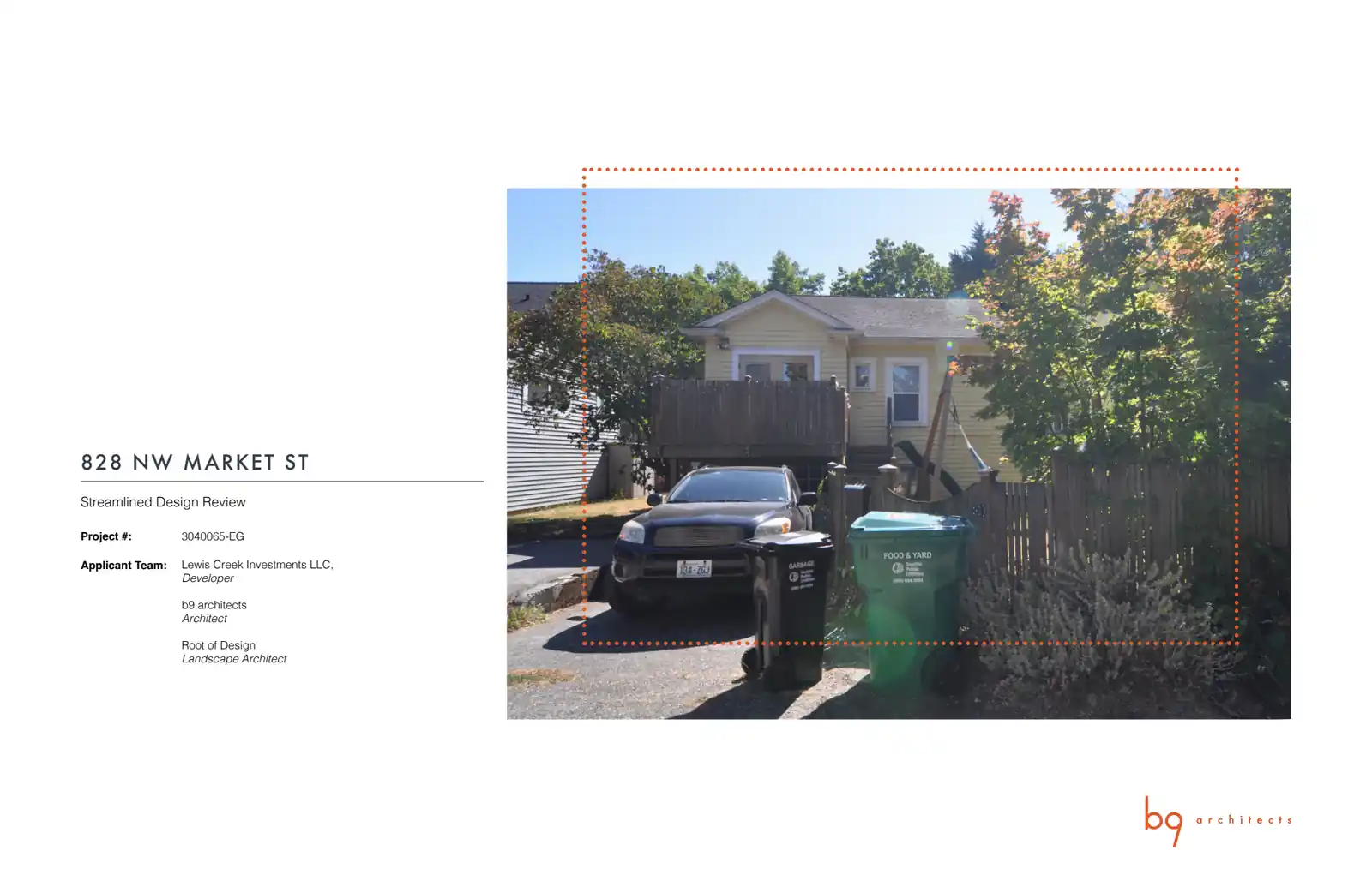 Design review proposal for 828 NW Market St