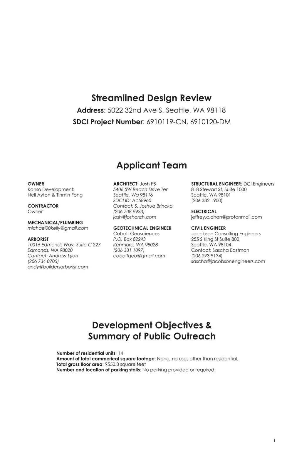 Design review proposal for 5022 32nd Ave S