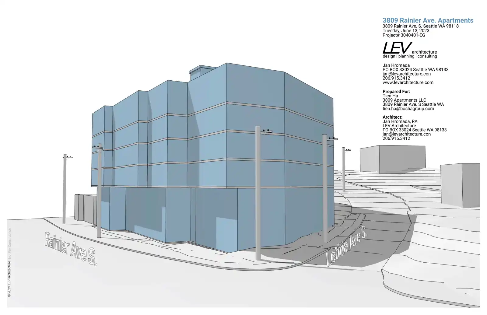 Design review proposal for 3809 Rainier Ave S