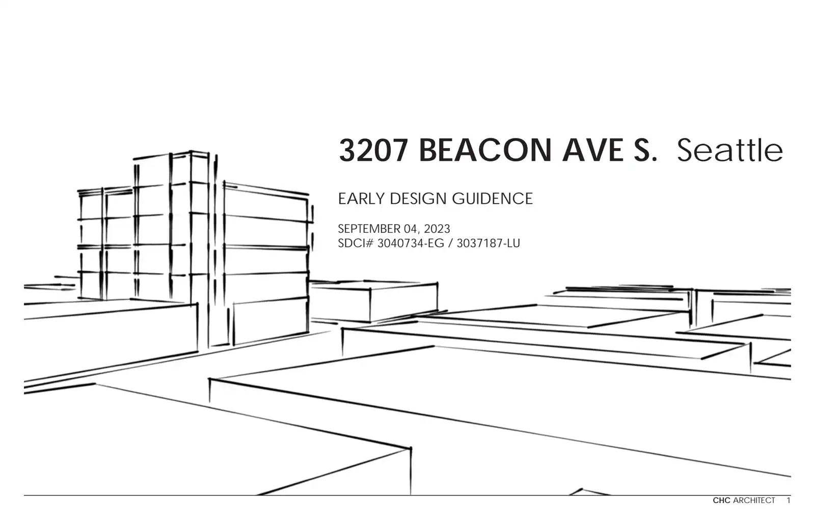 Design review proposal for 3207 Beacon Ave S