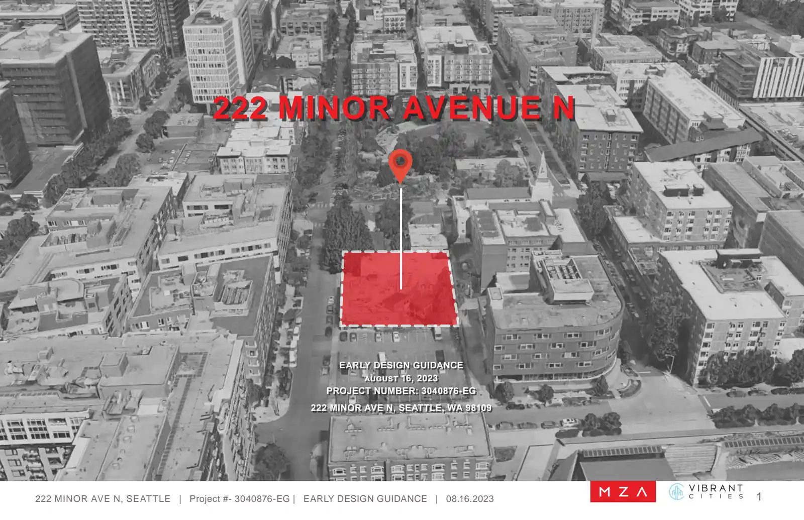 Design review proposal for 222 Minor Ave N