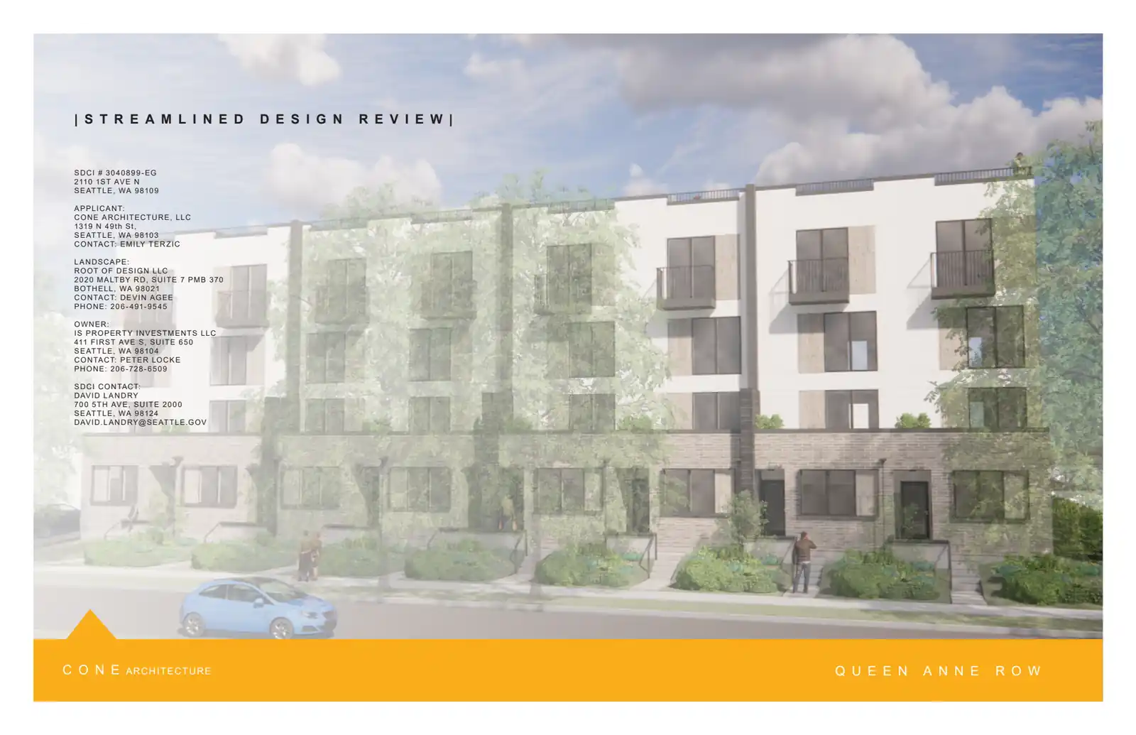 Design review proposal for 2110 1st Ave N