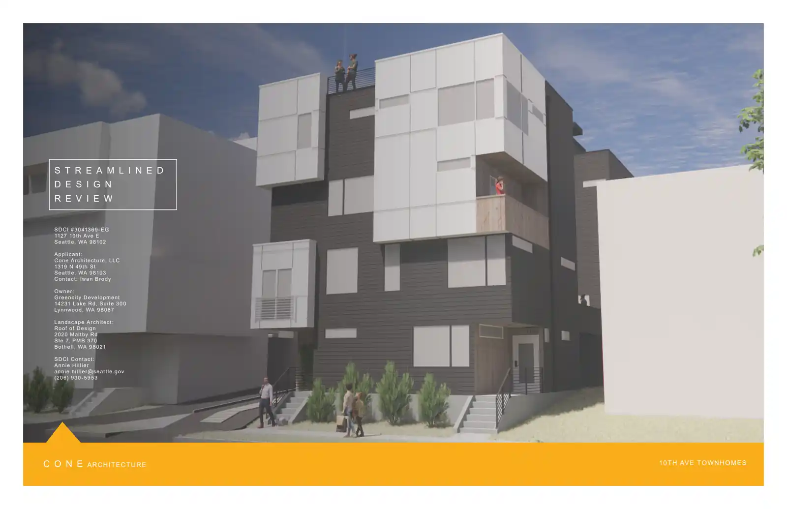 Design review proposal for 1127 10th Ave E