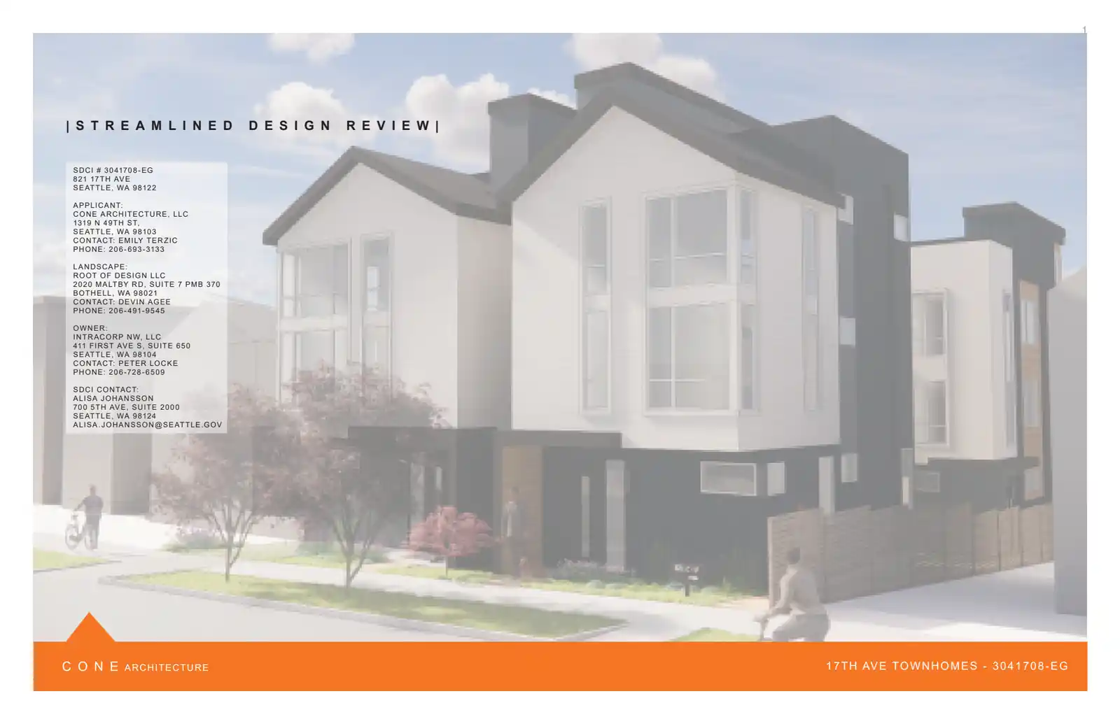 Design review proposal for 821 17th Ave