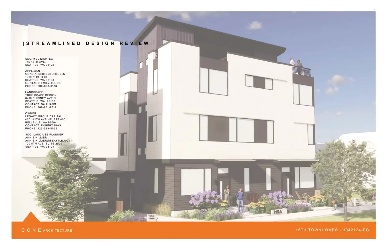 Design review proposal for 715 15th Ave