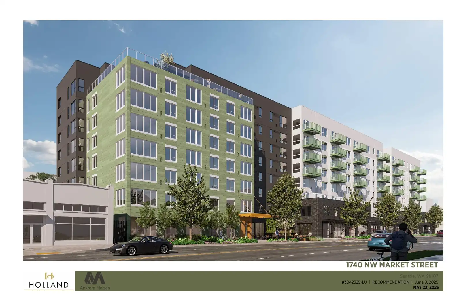Design review proposal for 1740 NW Market St